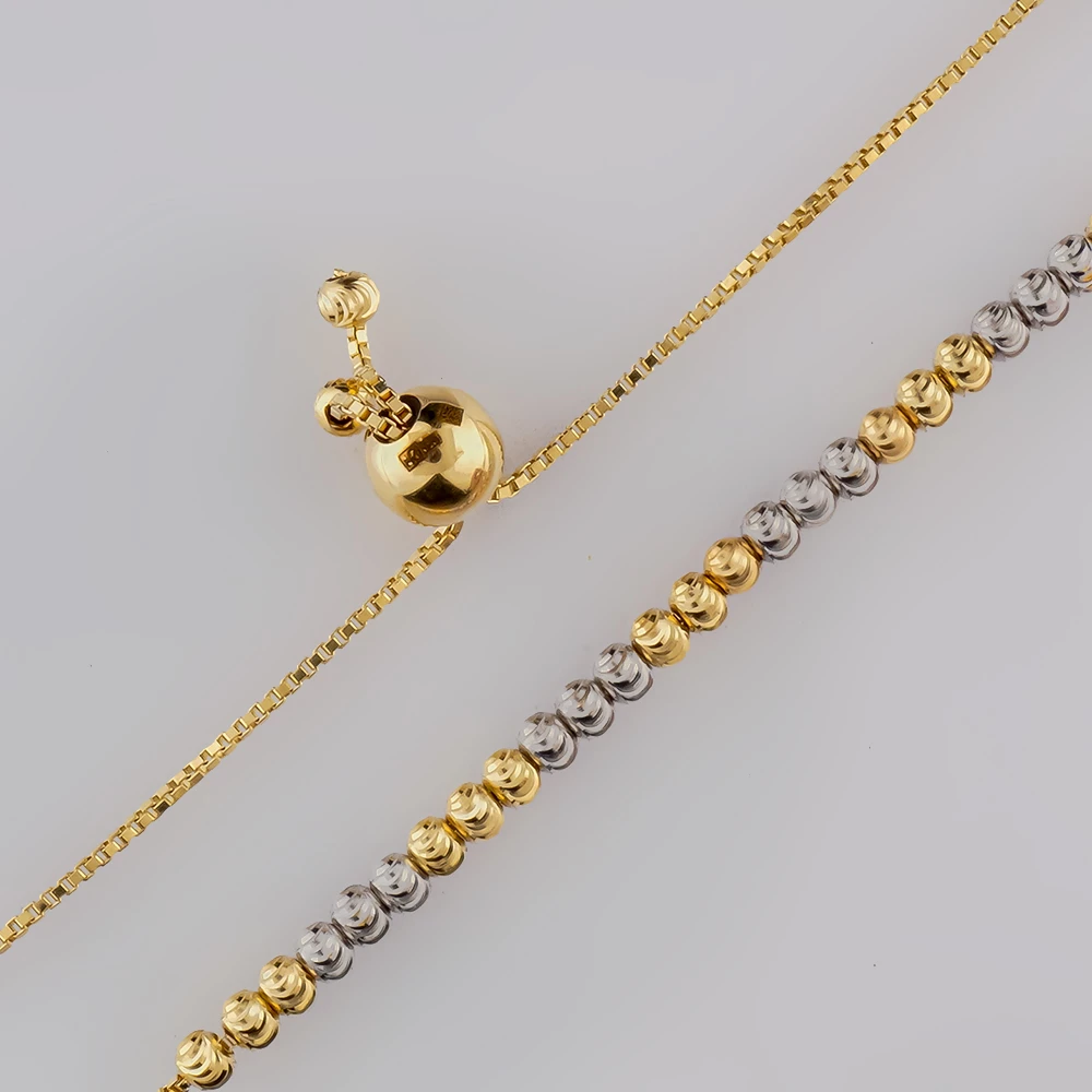 Браслет из желтого золота 585 пробы