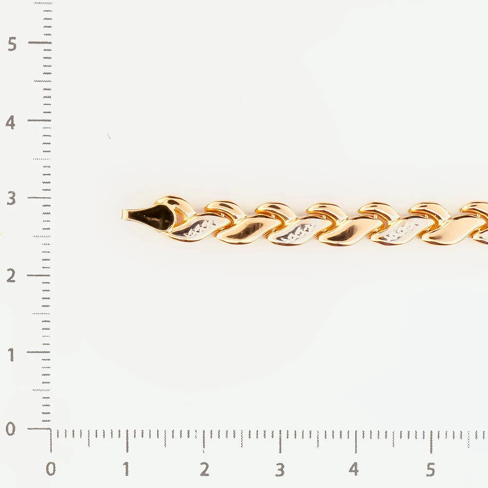 Браслет из красного золота 585 пробы