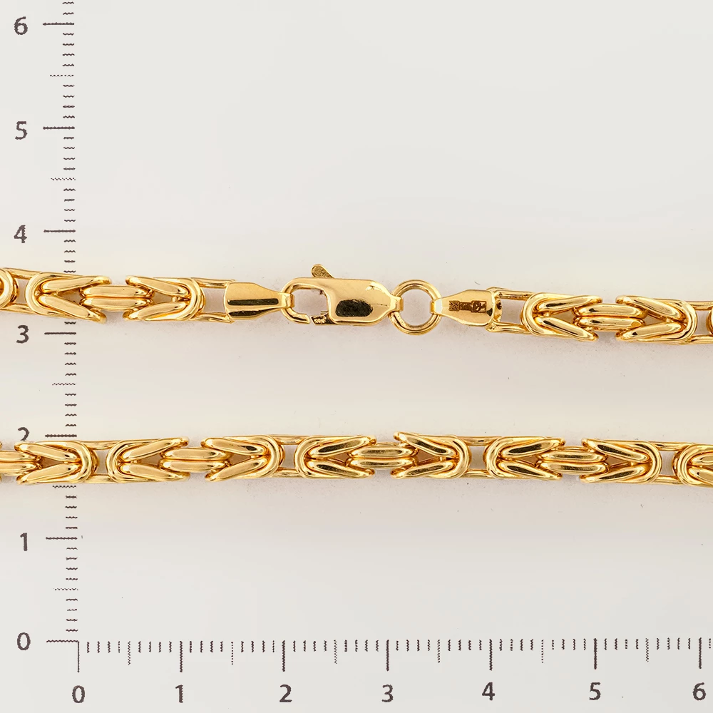 Браслет из желтого золота 585 пробы