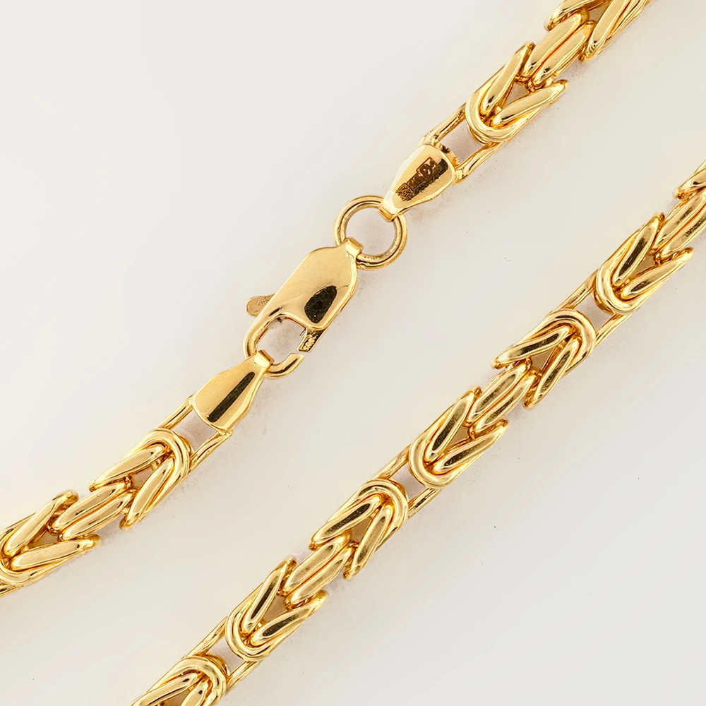 Браслет из желтого золота 585 пробы