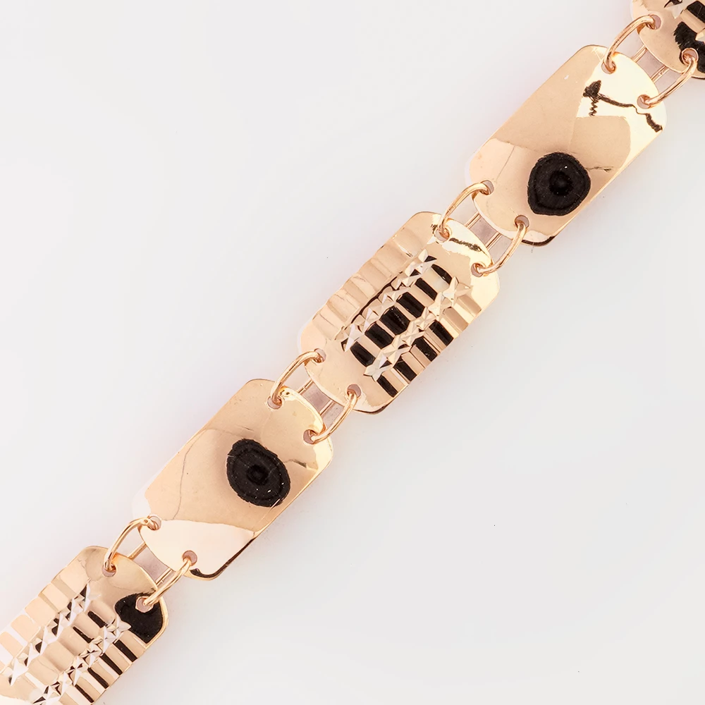 Браслет из красного золота 585 пробы