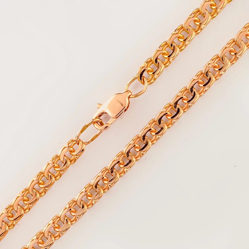 Браслет из красного золота 585 пробы