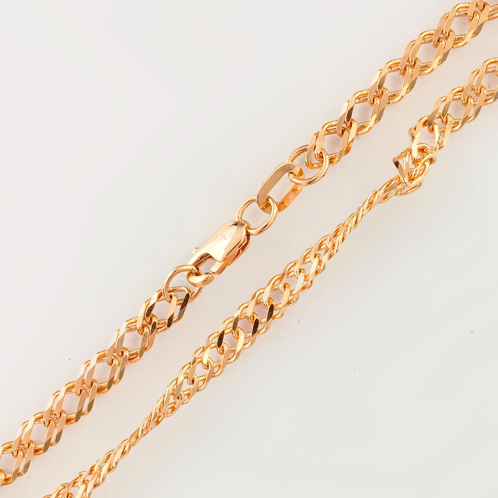 Браслет из красного золота 585 пробы