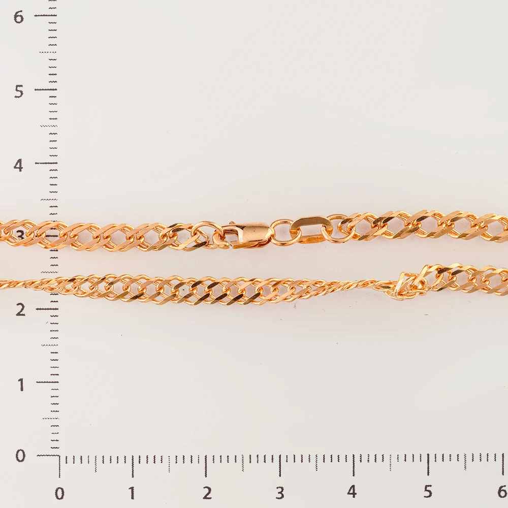 Браслет из красного золота 585 пробы