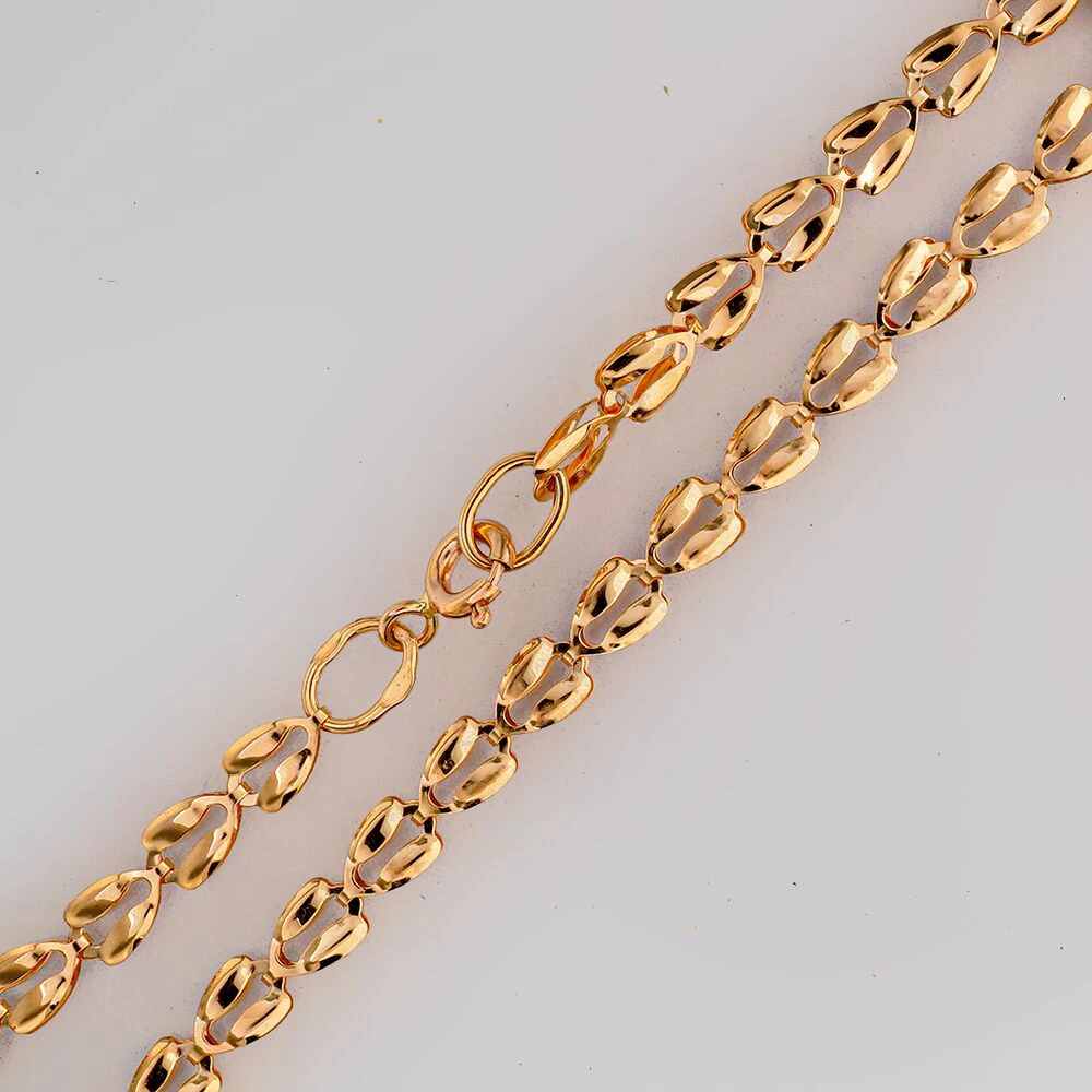 Браслет из красного золота 585 пробы