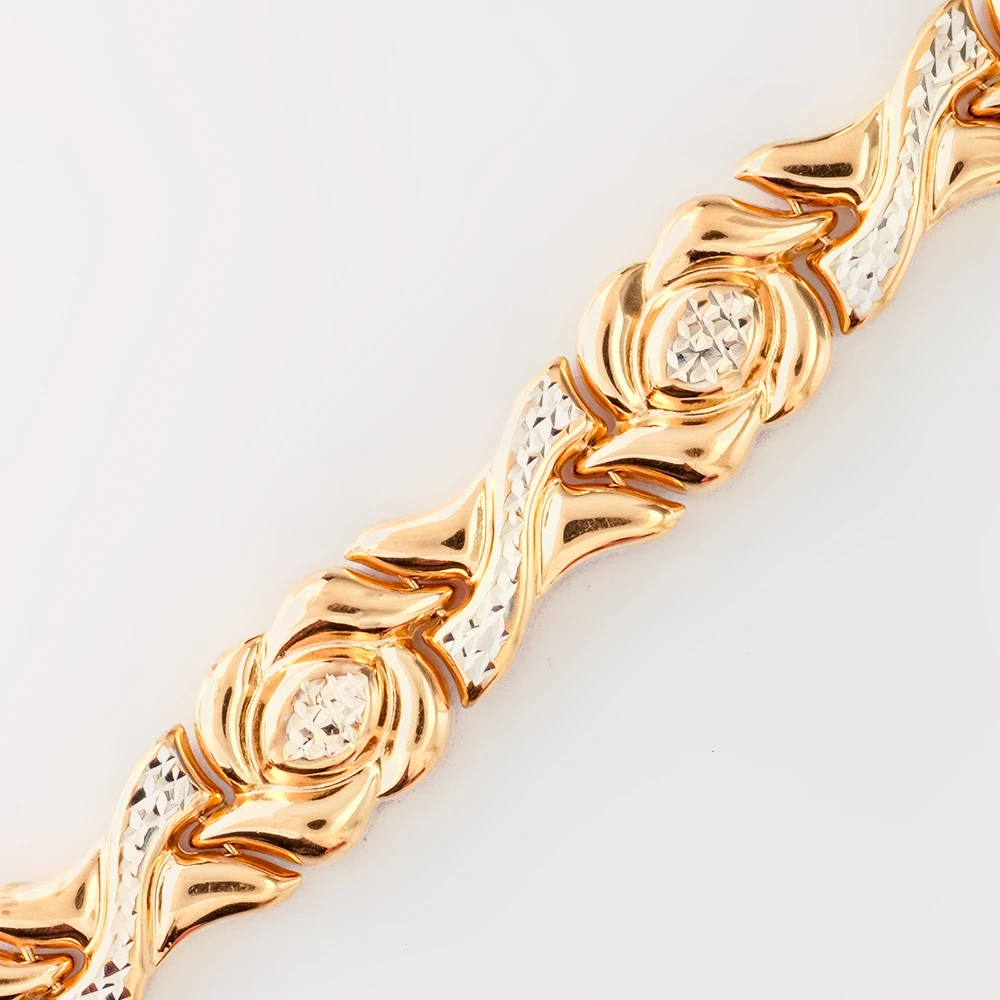 Браслет из красного золота 585 пробы 1