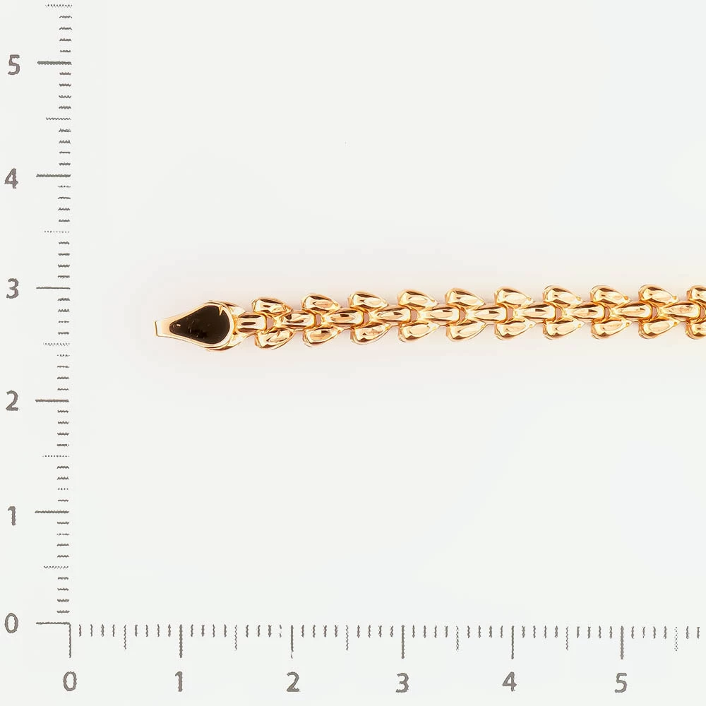 Браслет из красного золота 585 пробы