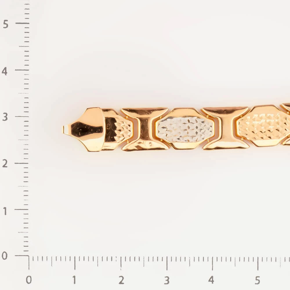 Браслет из красного золота 585 пробы