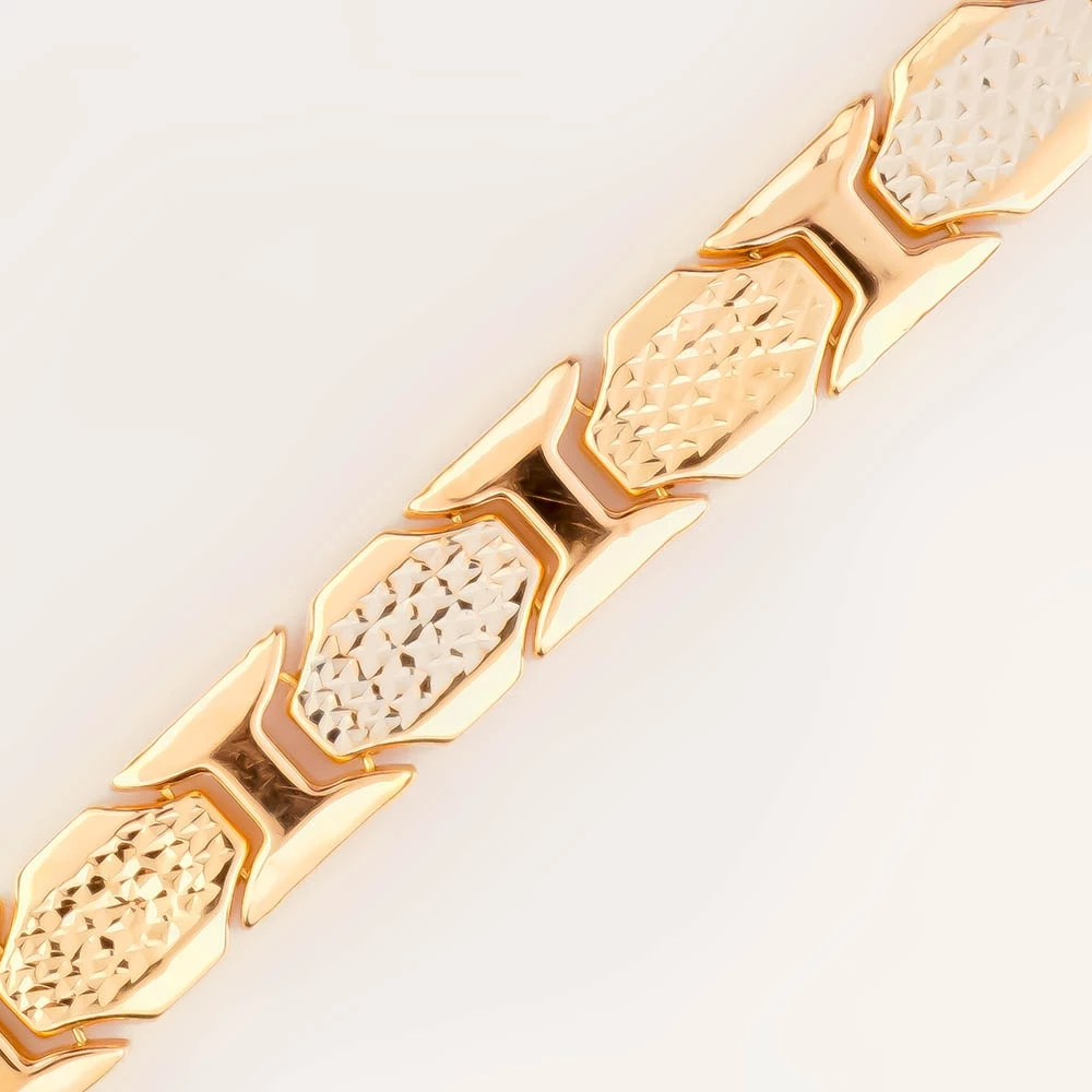 Браслет из красного золота 585 пробы