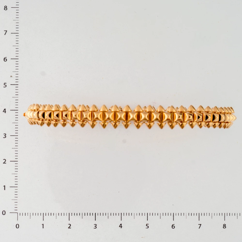 Браслет из красного золота 750 пробы