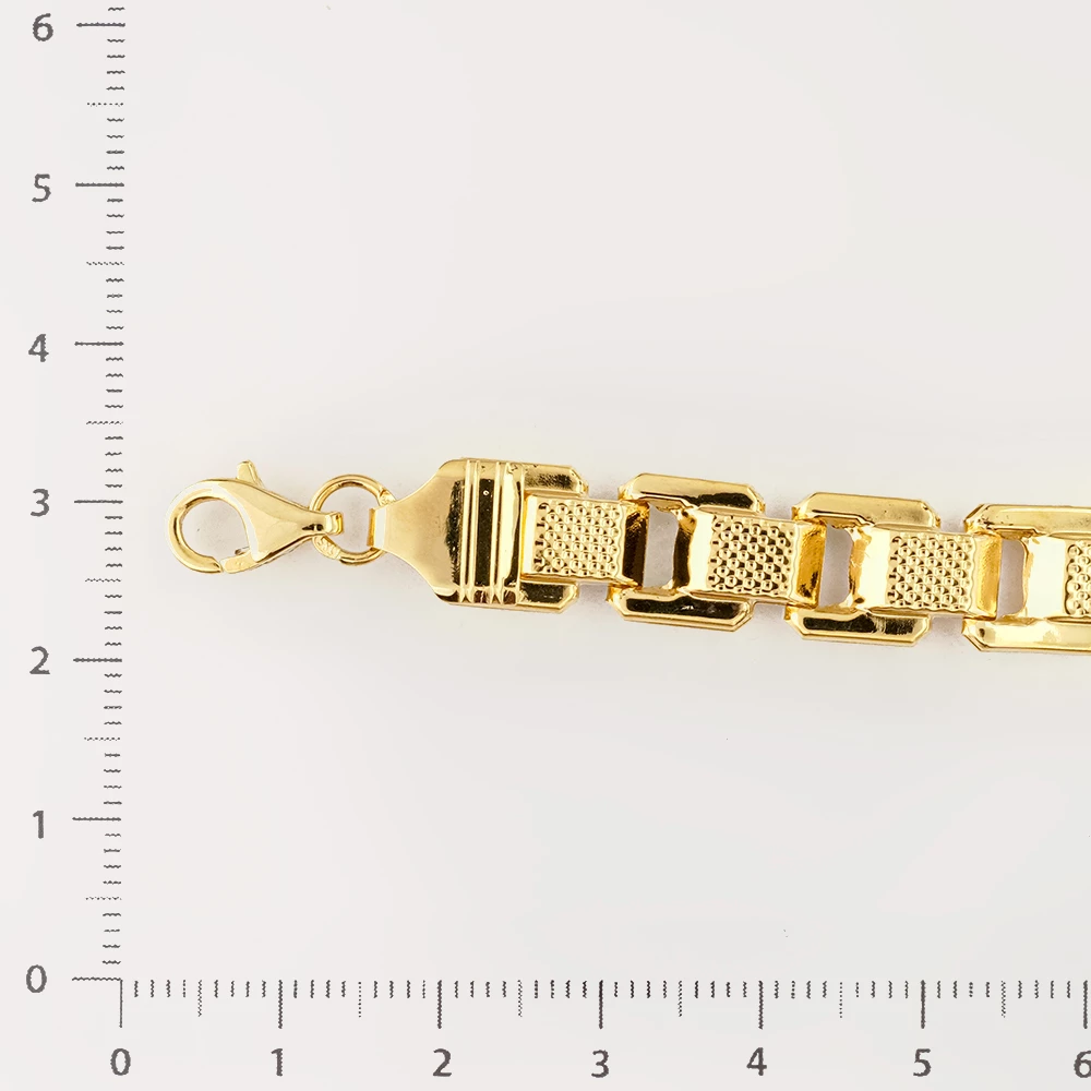 Браслет из желтого золота 585 пробы