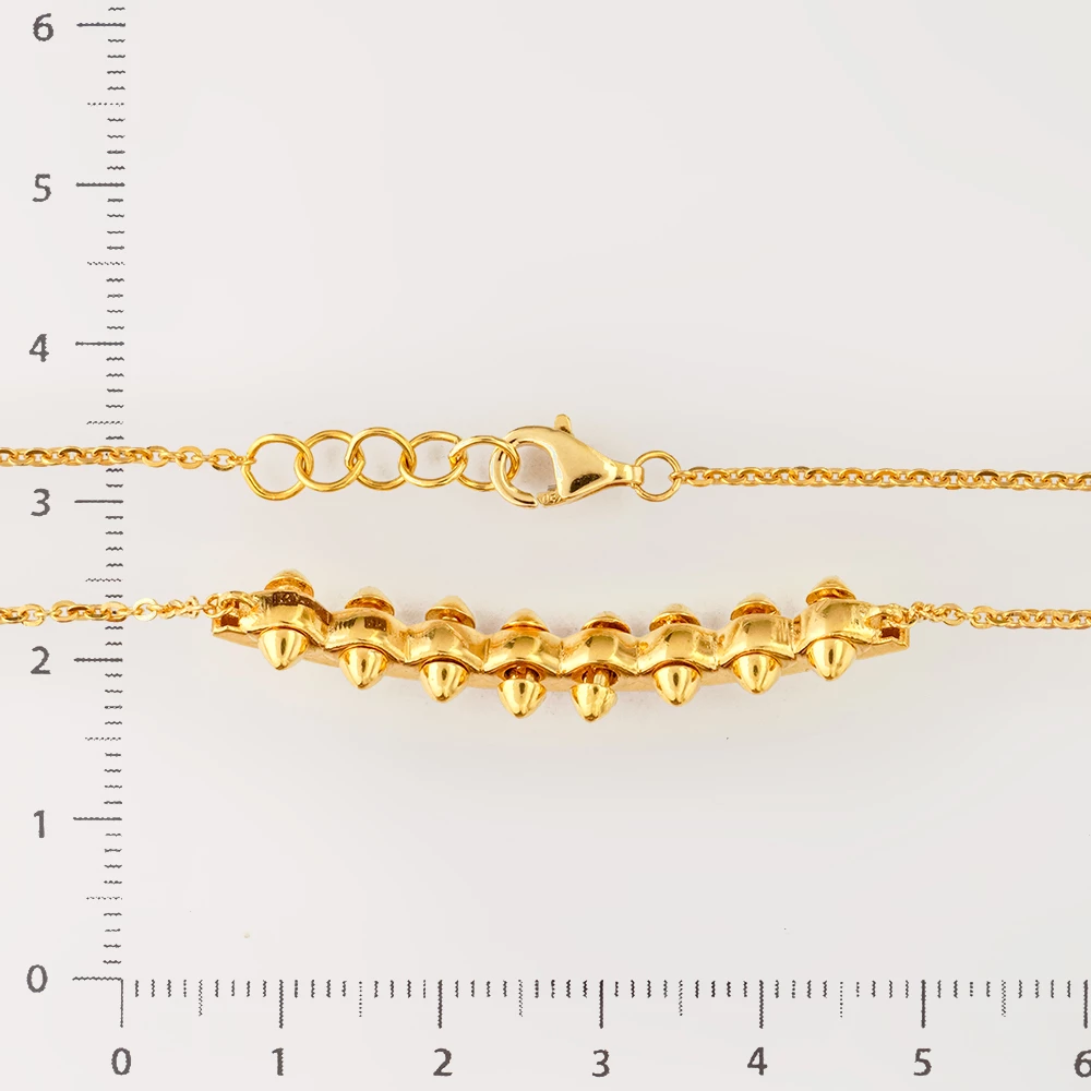 Браслет из желтого золота 750 пробы