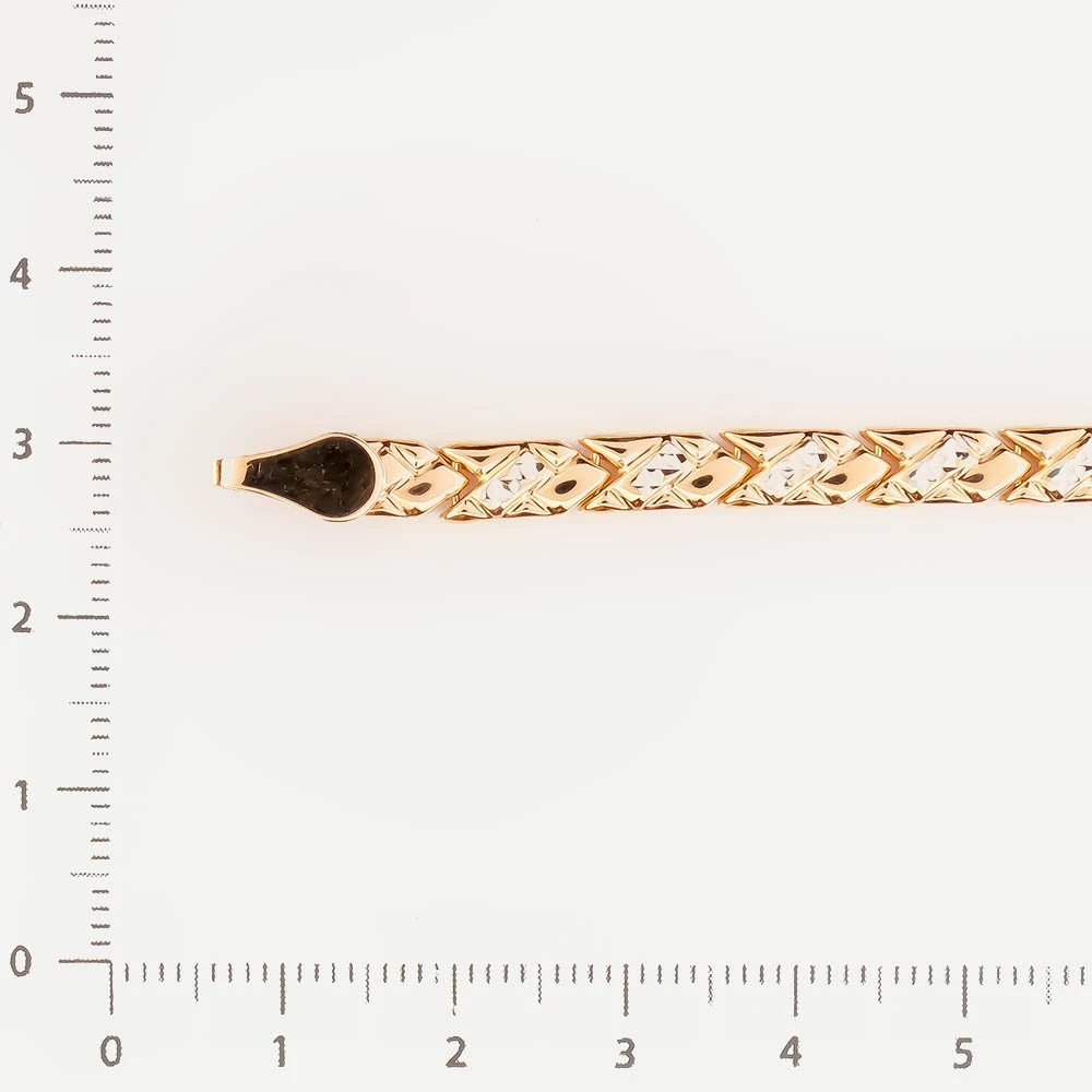 Браслет из красного золота 585 пробы