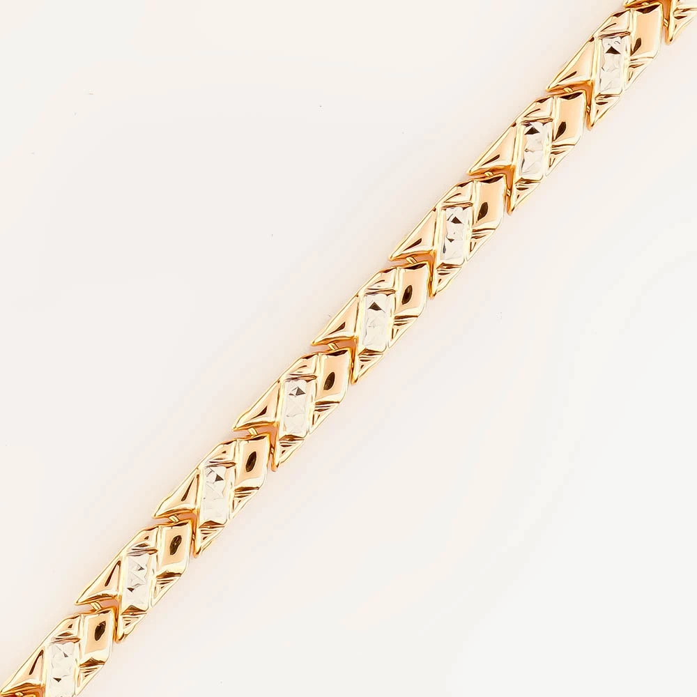 Браслет из красного золота 585 пробы