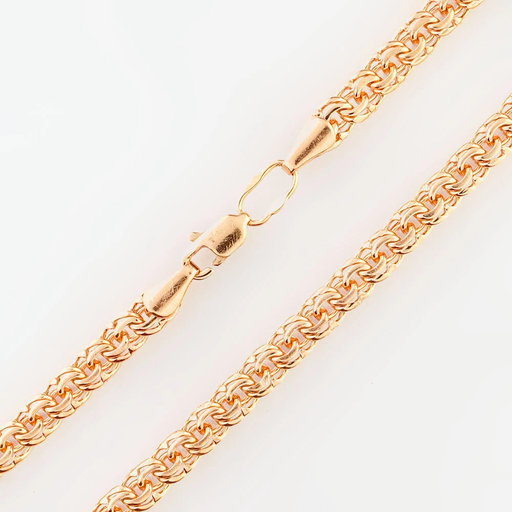 Браслет из красного золота 585 пробы