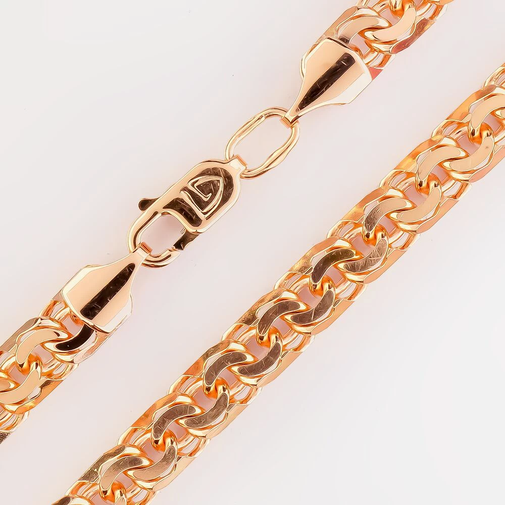 Браслет из красного золота 585 пробы