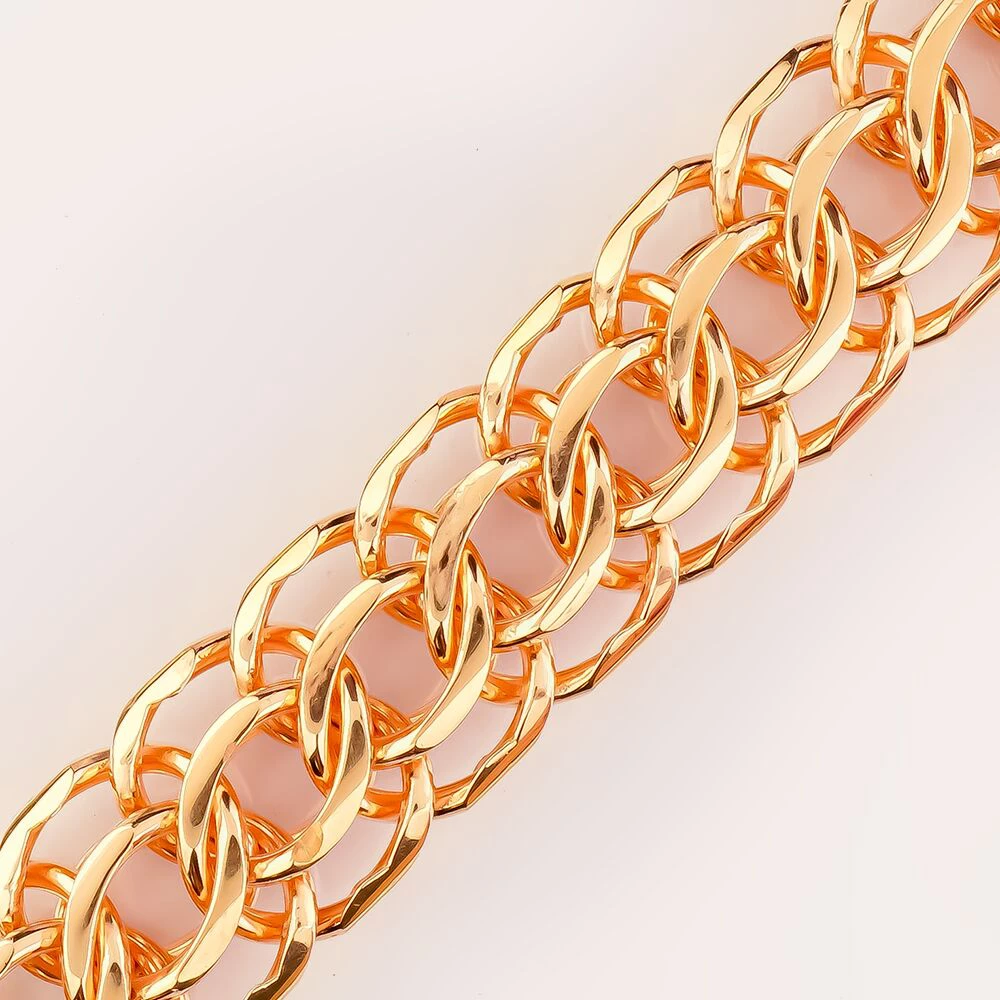 Браслет из красного золота 585 пробы