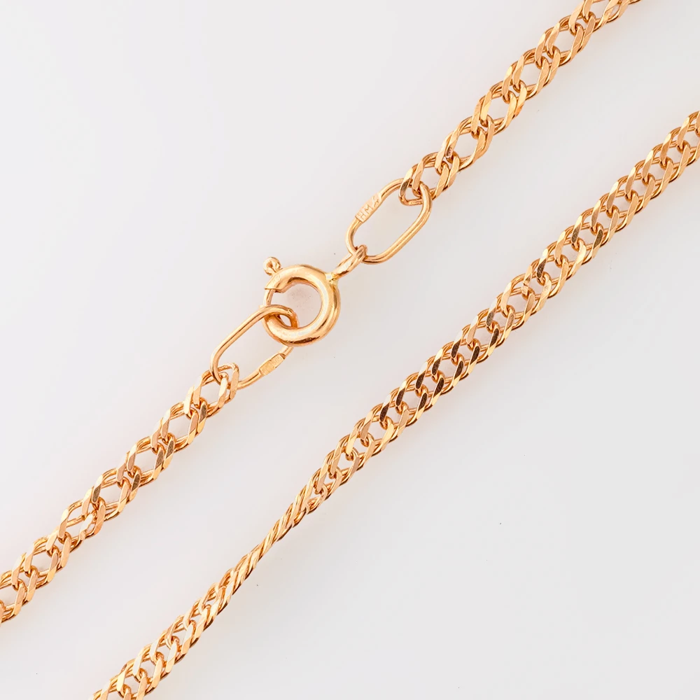 Браслет из красного золота 585 пробы