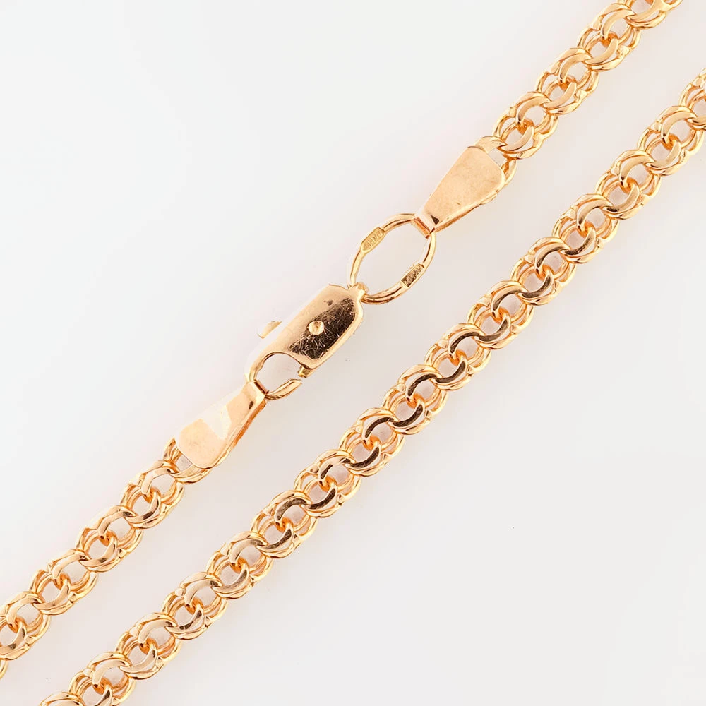 Браслет из красного золота 585 пробы