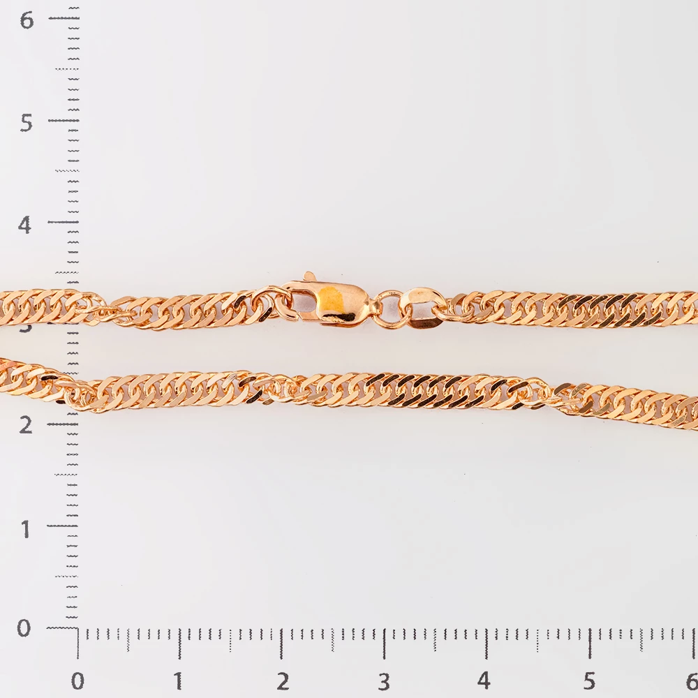 Браслет из красного золота 585 пробы