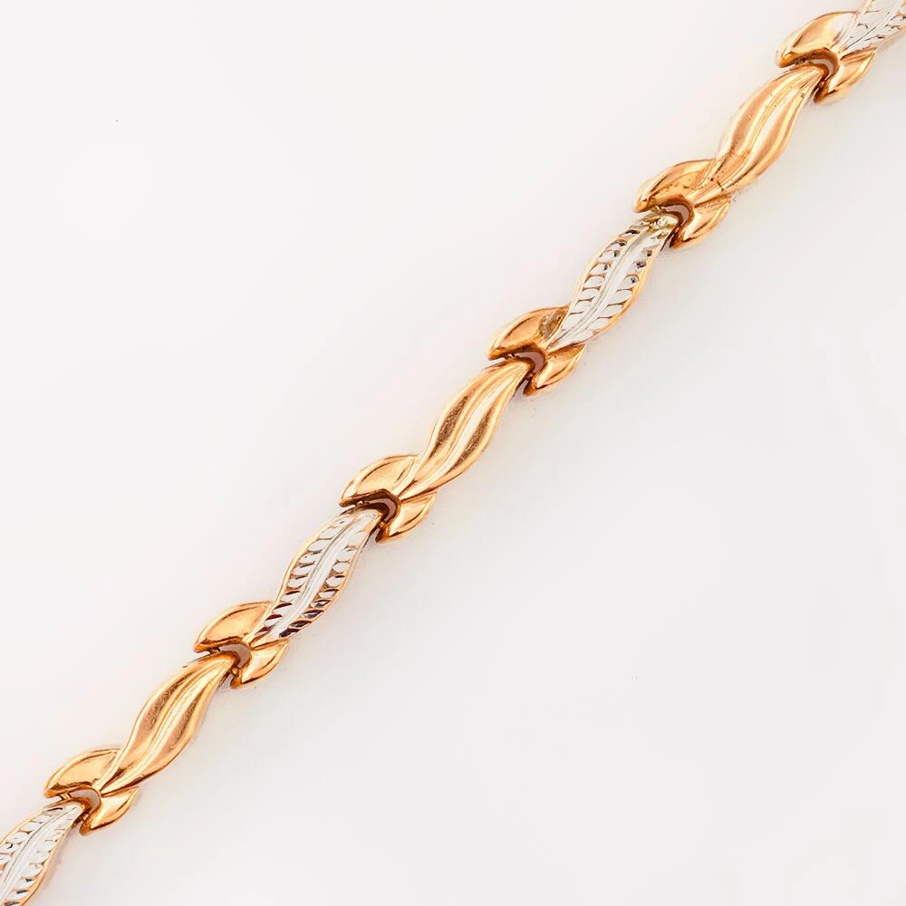 Браслет из красного золота 585 пробы