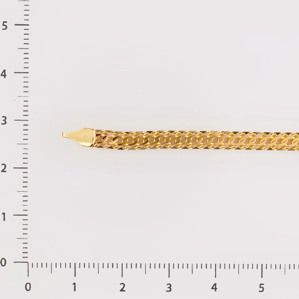 Браслет из желтого золота 585 пробы