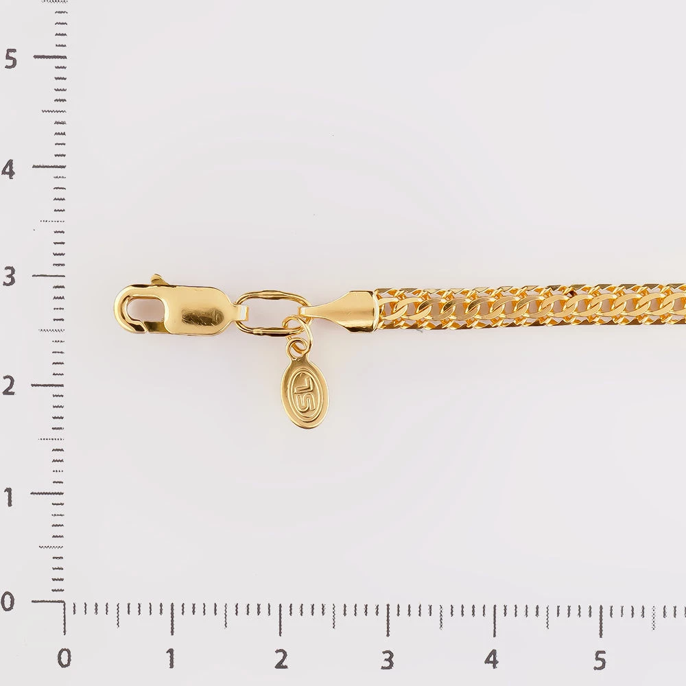 Браслет из желтого золота 585 пробы