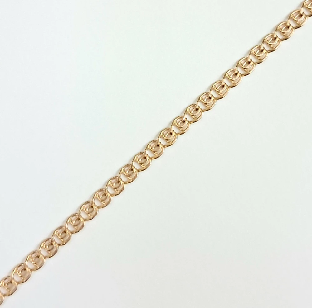 Браслет из красного золота 585 пробы