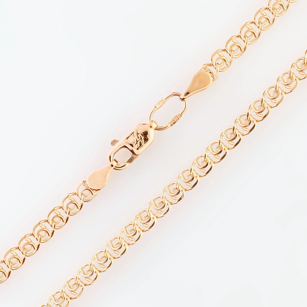 Браслет из красного золота 585 пробы