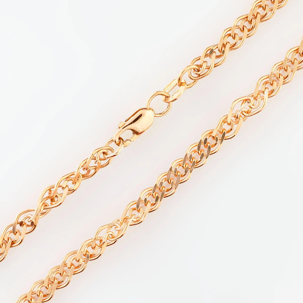 Браслет из красного золота 585 пробы