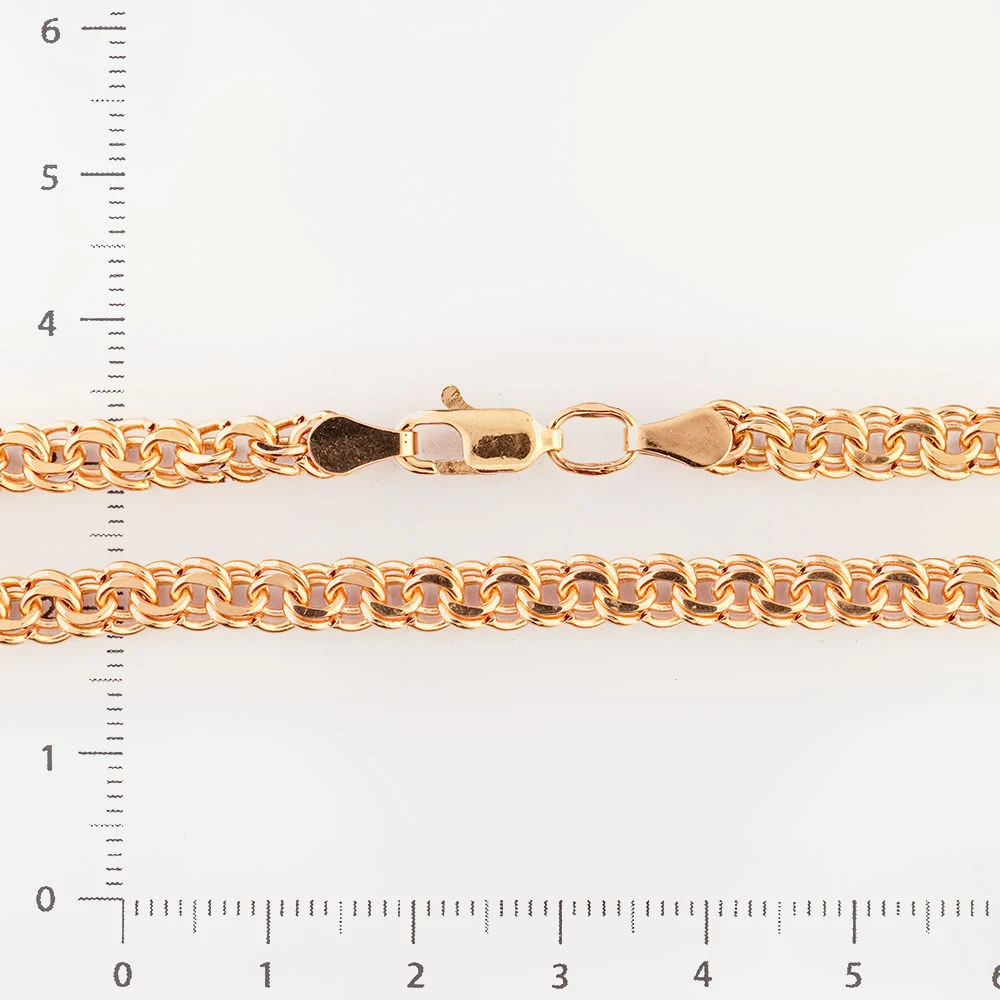 Браслет из красного золота 585 пробы