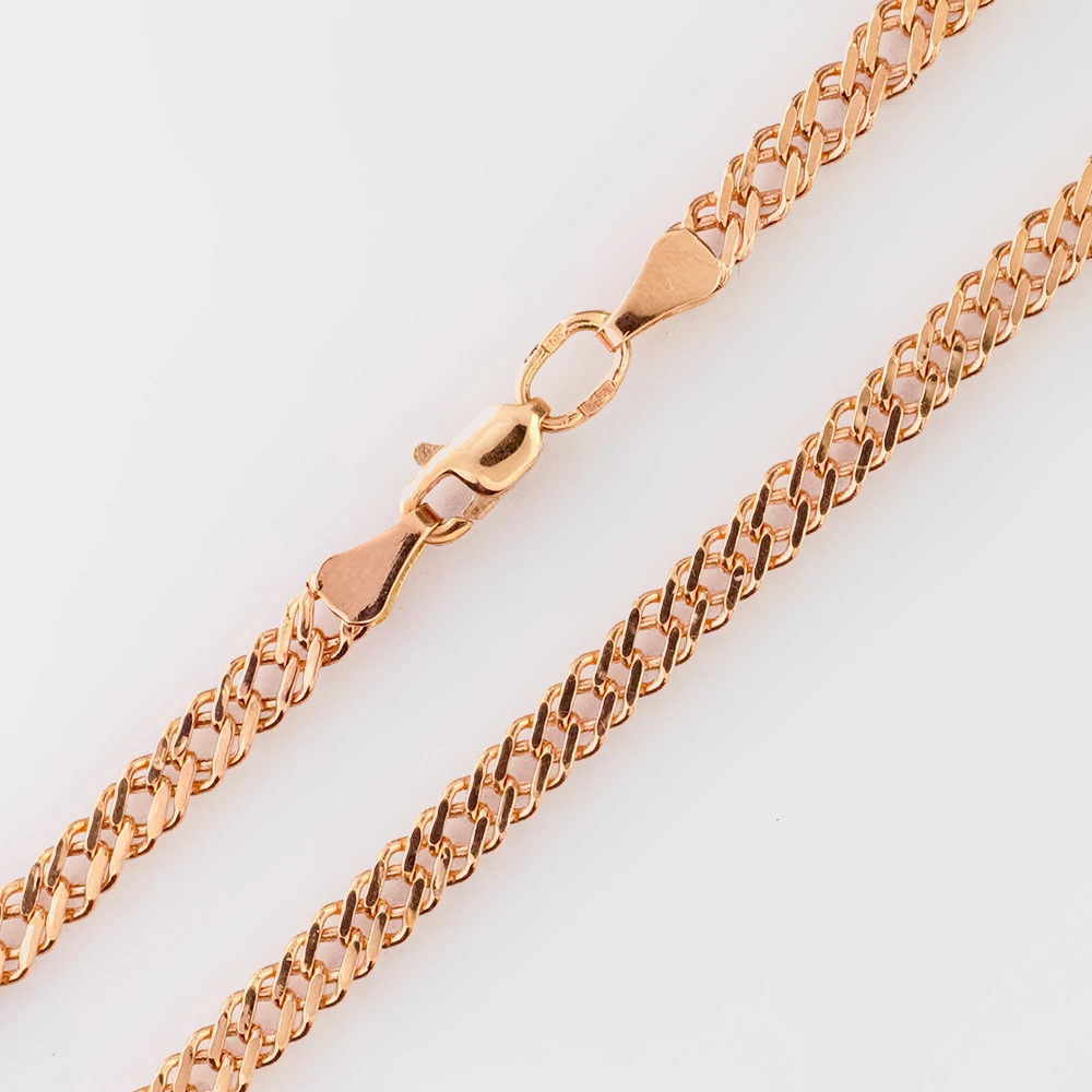 Браслет из красного золота 585 пробы