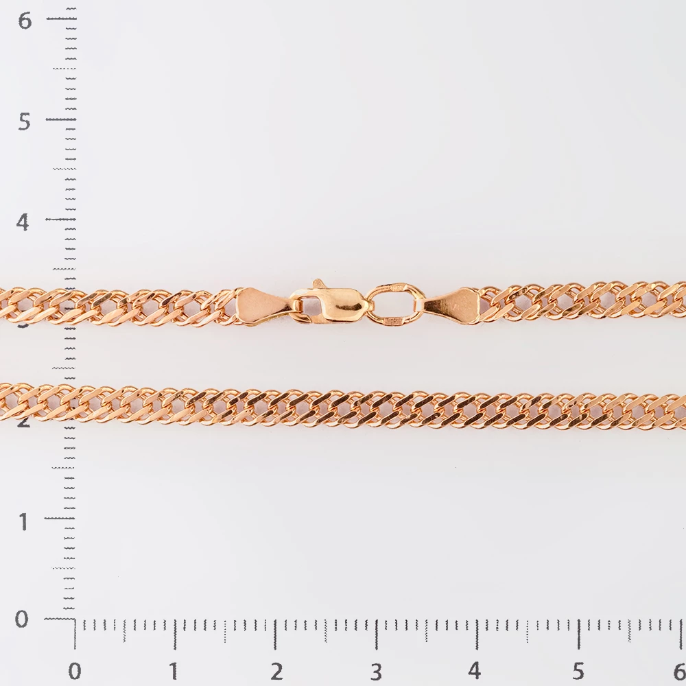 Браслет из красного золота 585 пробы