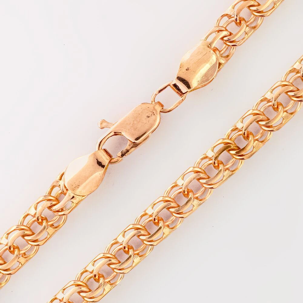 Браслет из красного золота 585 пробы