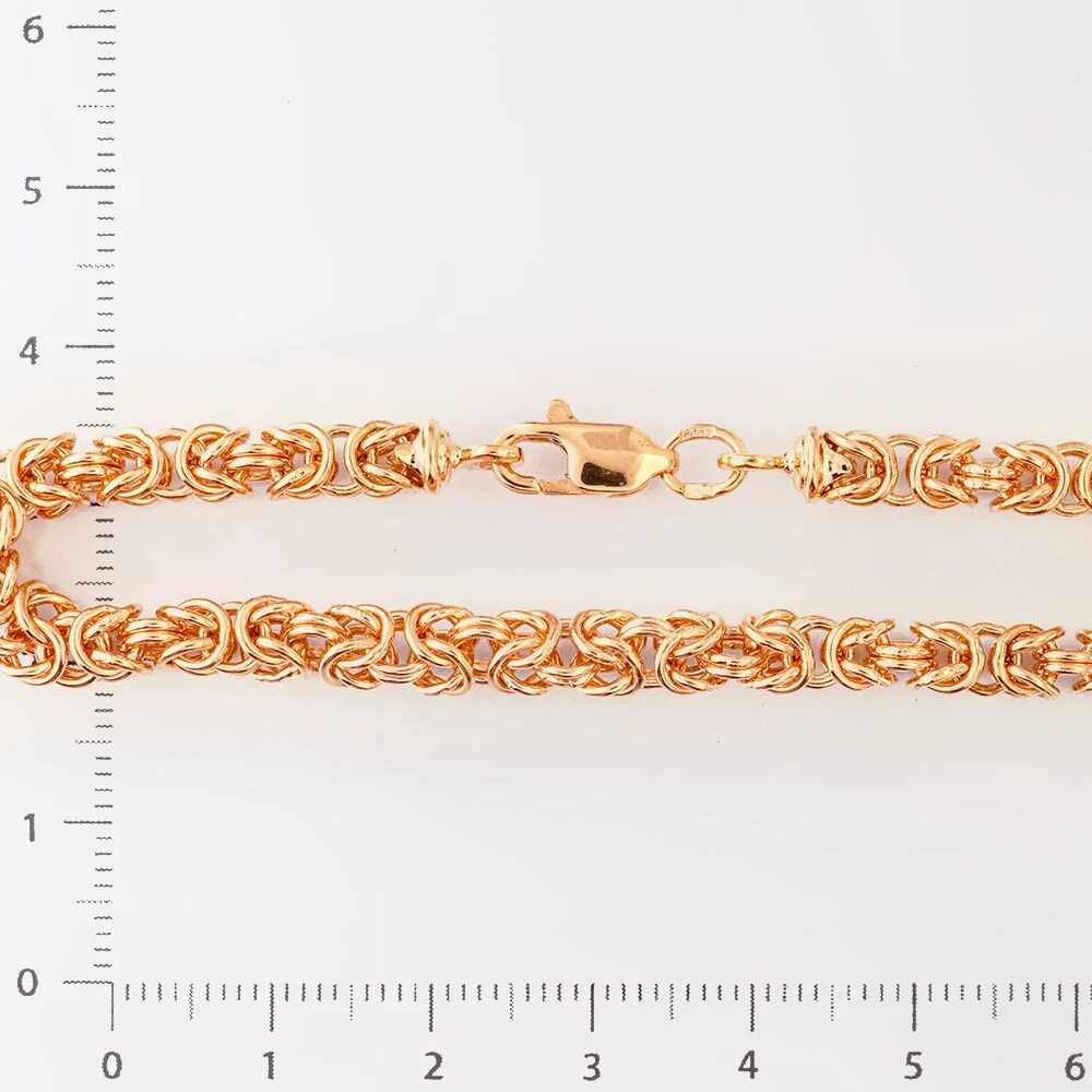 Браслет из красного золота 585 пробы