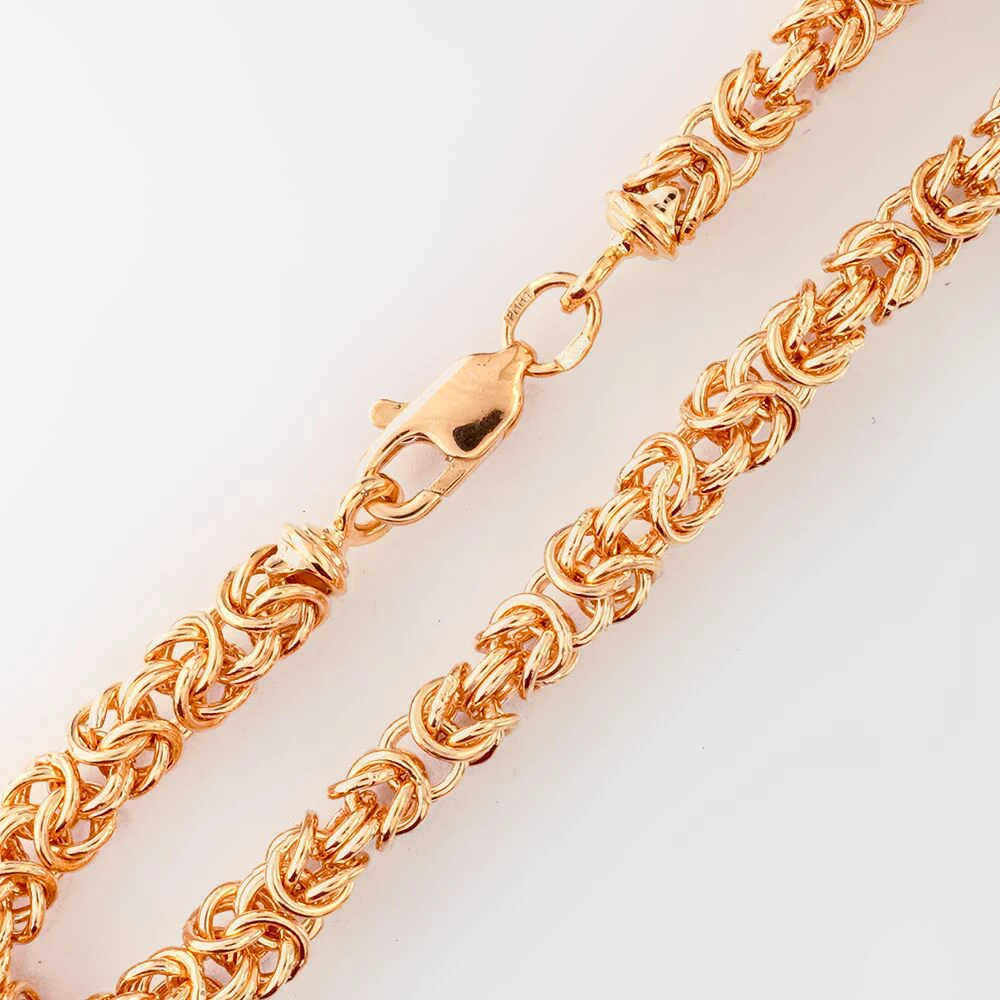 Браслет из красного золота 585 пробы