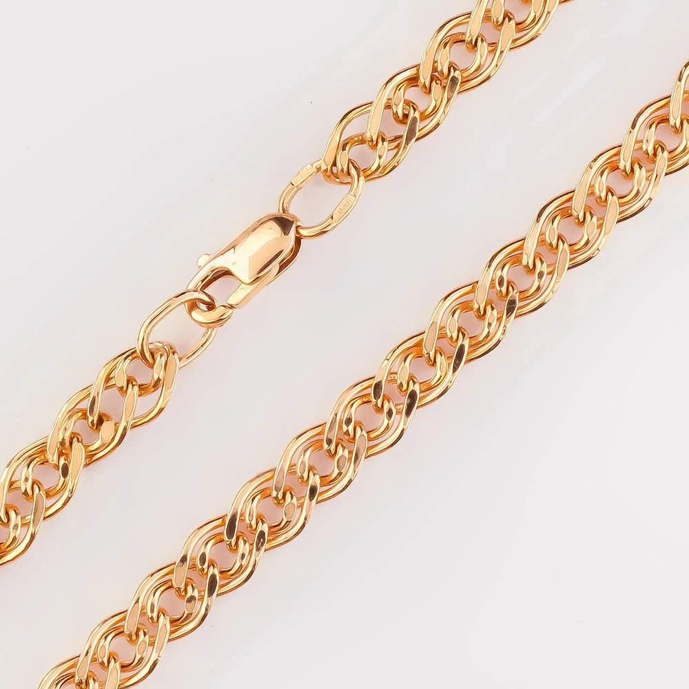 Браслет из красного золота 585 пробы