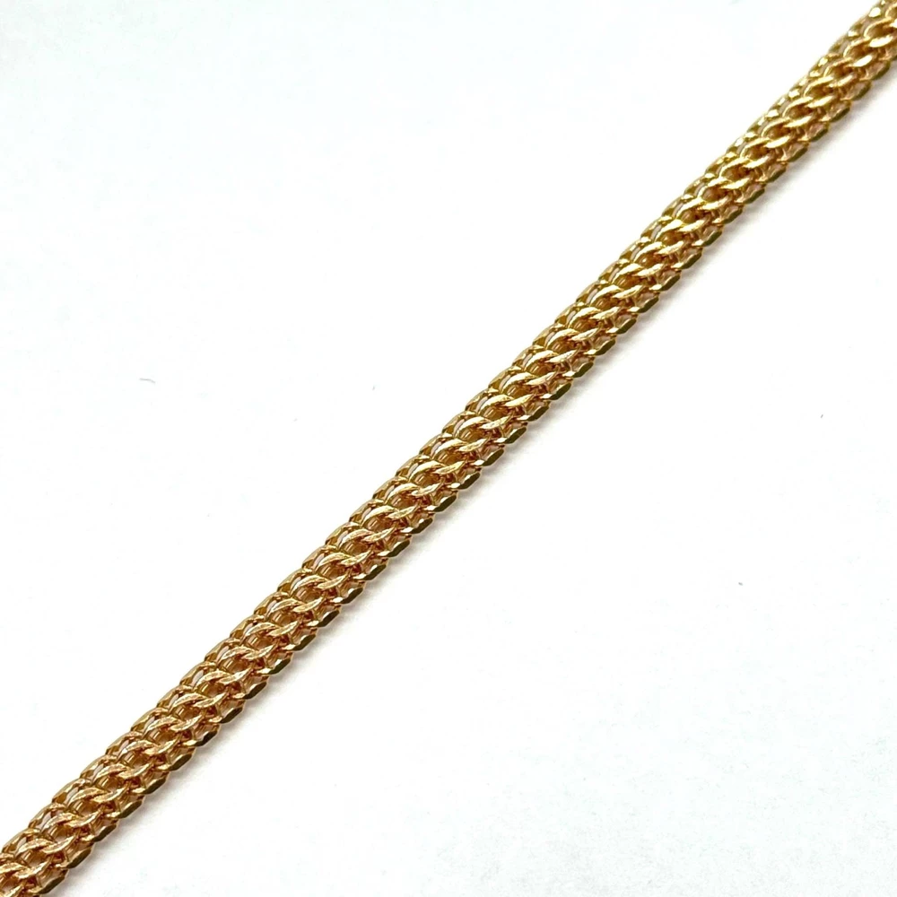 Браслет из красного золота 585 пробы