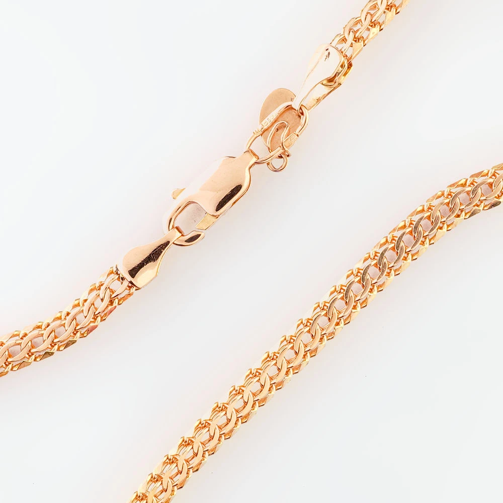 Браслет из красного золота 585 пробы