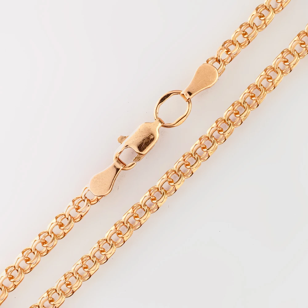 Браслет из красного золота 585 пробы