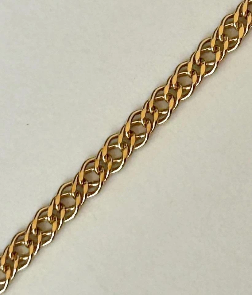 Браслет из красного золота 585 пробы