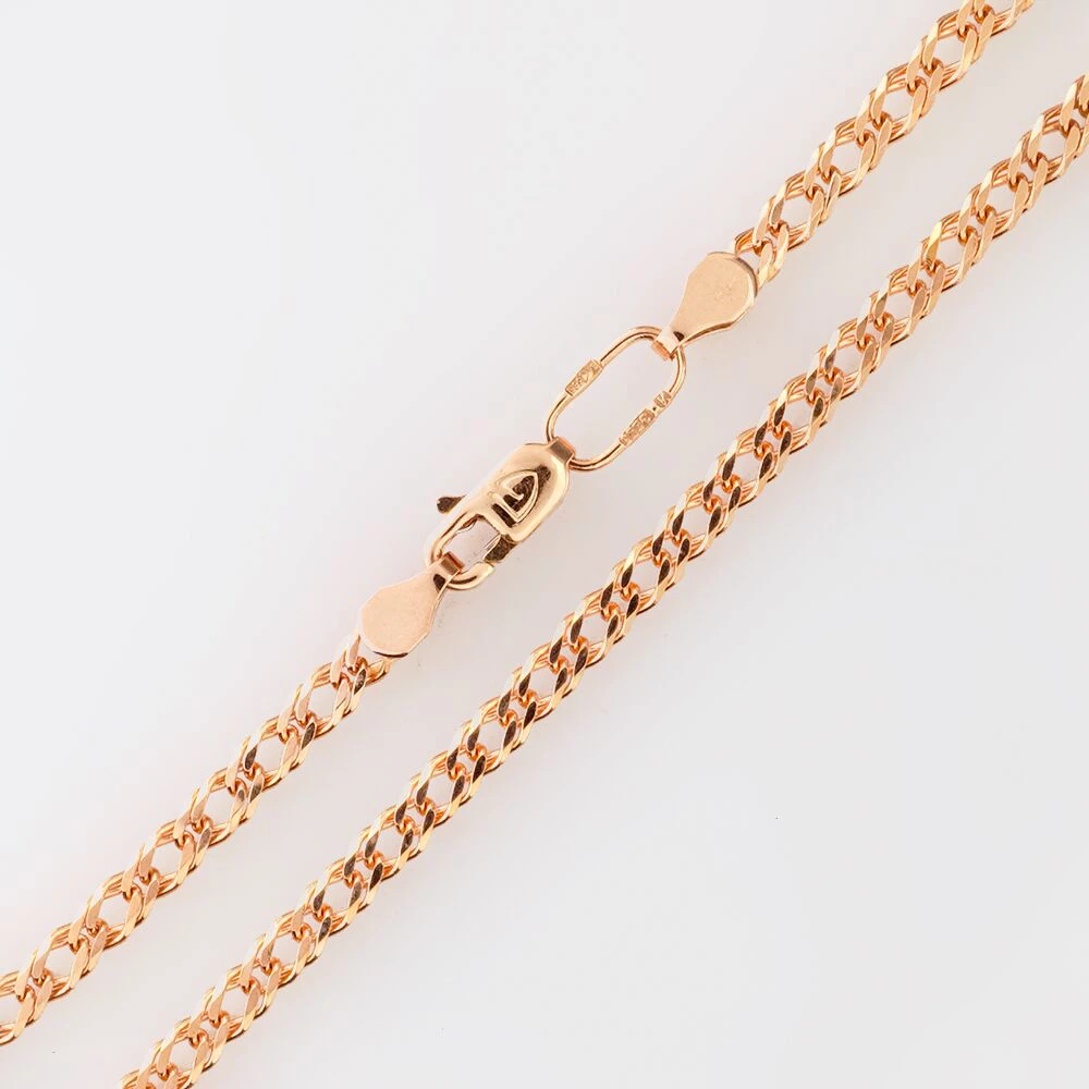 Браслет из красного золота 585 пробы