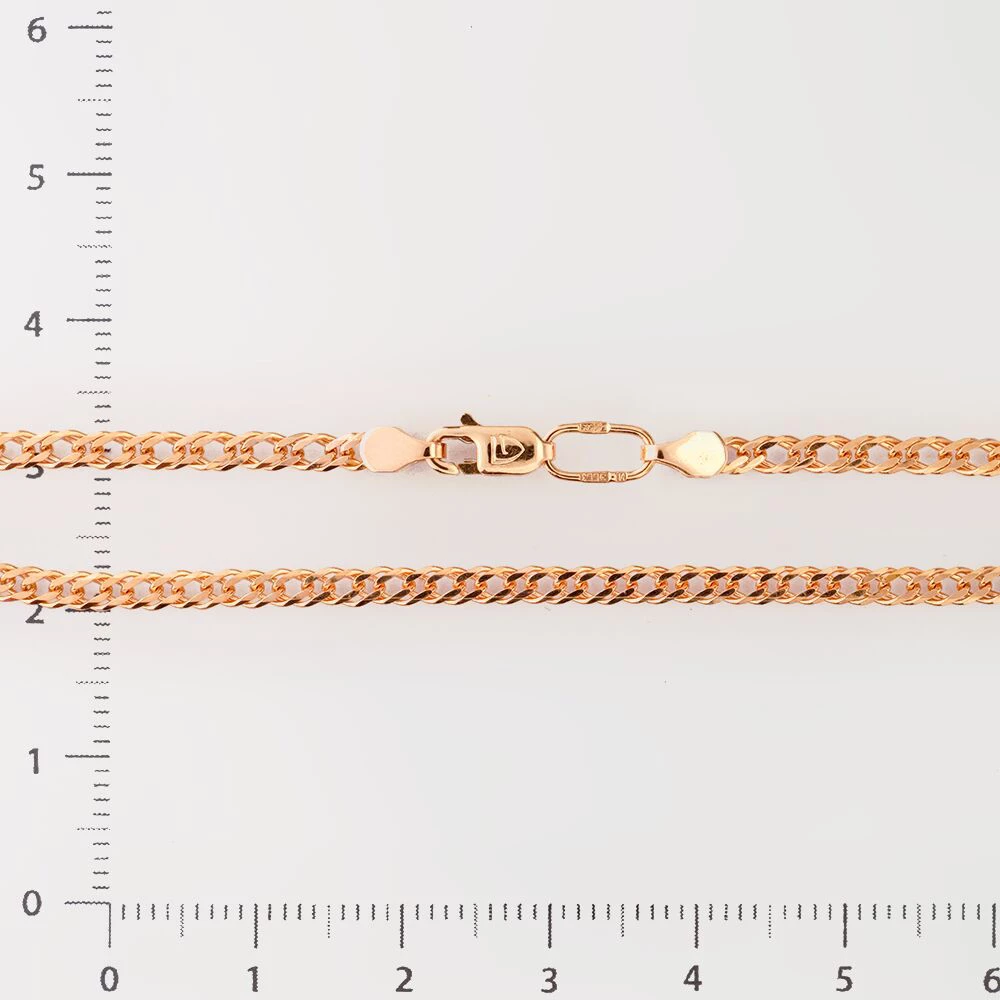 Браслет из красного золота 585 пробы