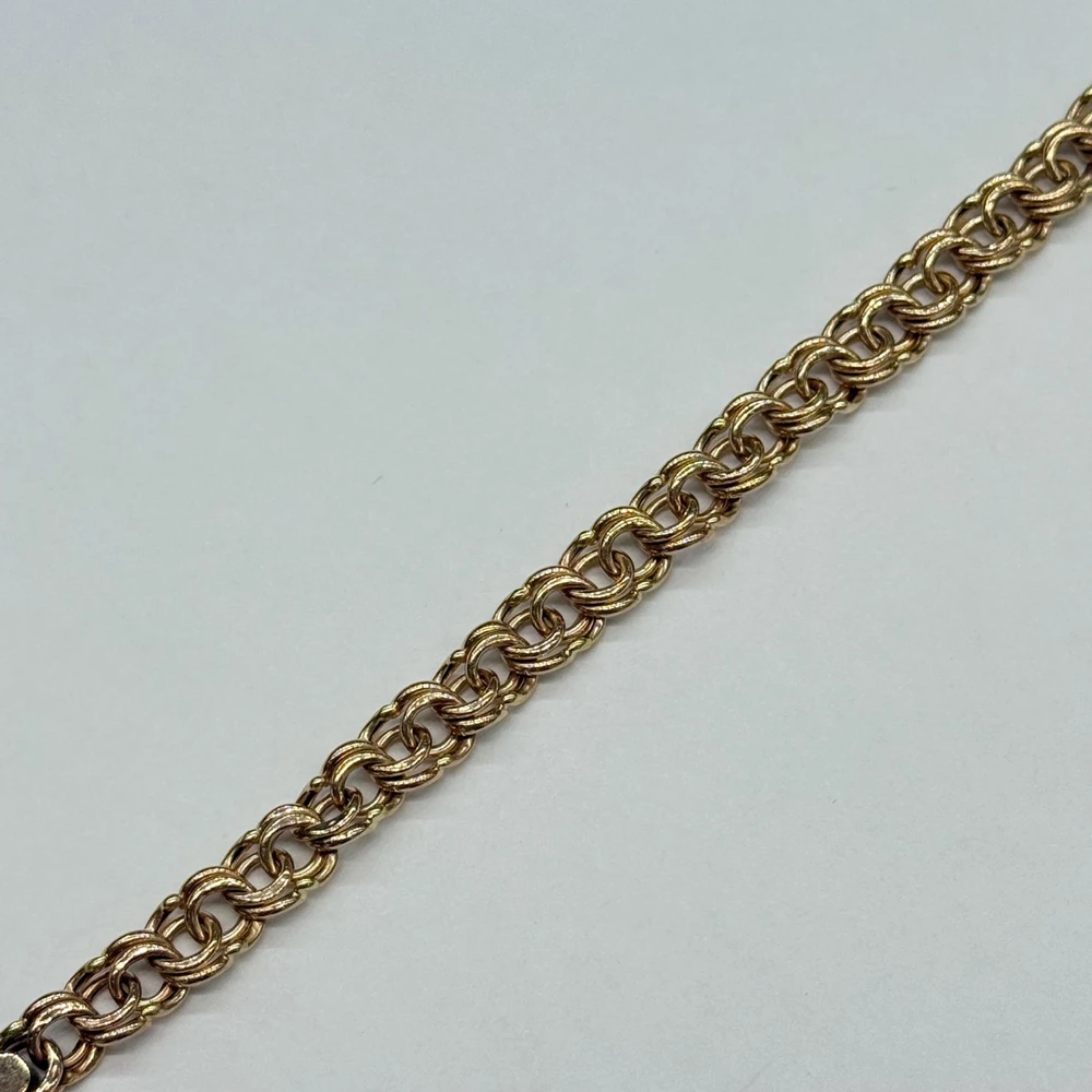 Браслет из красного золота 585 пробы