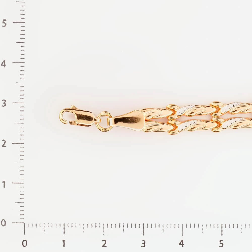 Браслет из красного золота 585 пробы