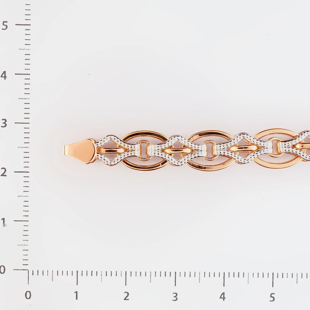 Браслет из красного золота 585 пробы