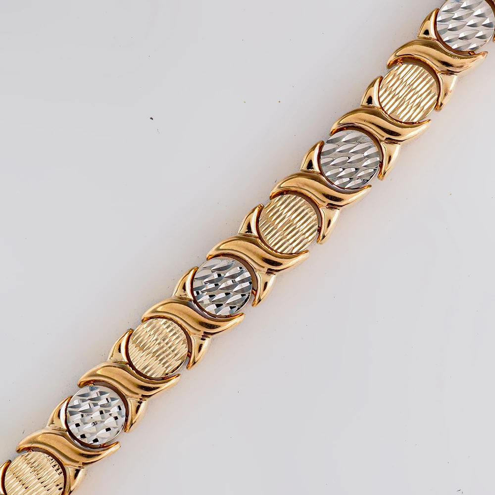 Браслет из желтого золота 585 пробы