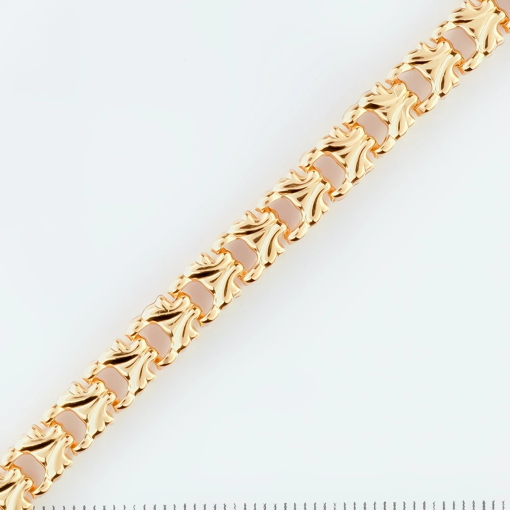 Браслет из красного золота 585 пробы