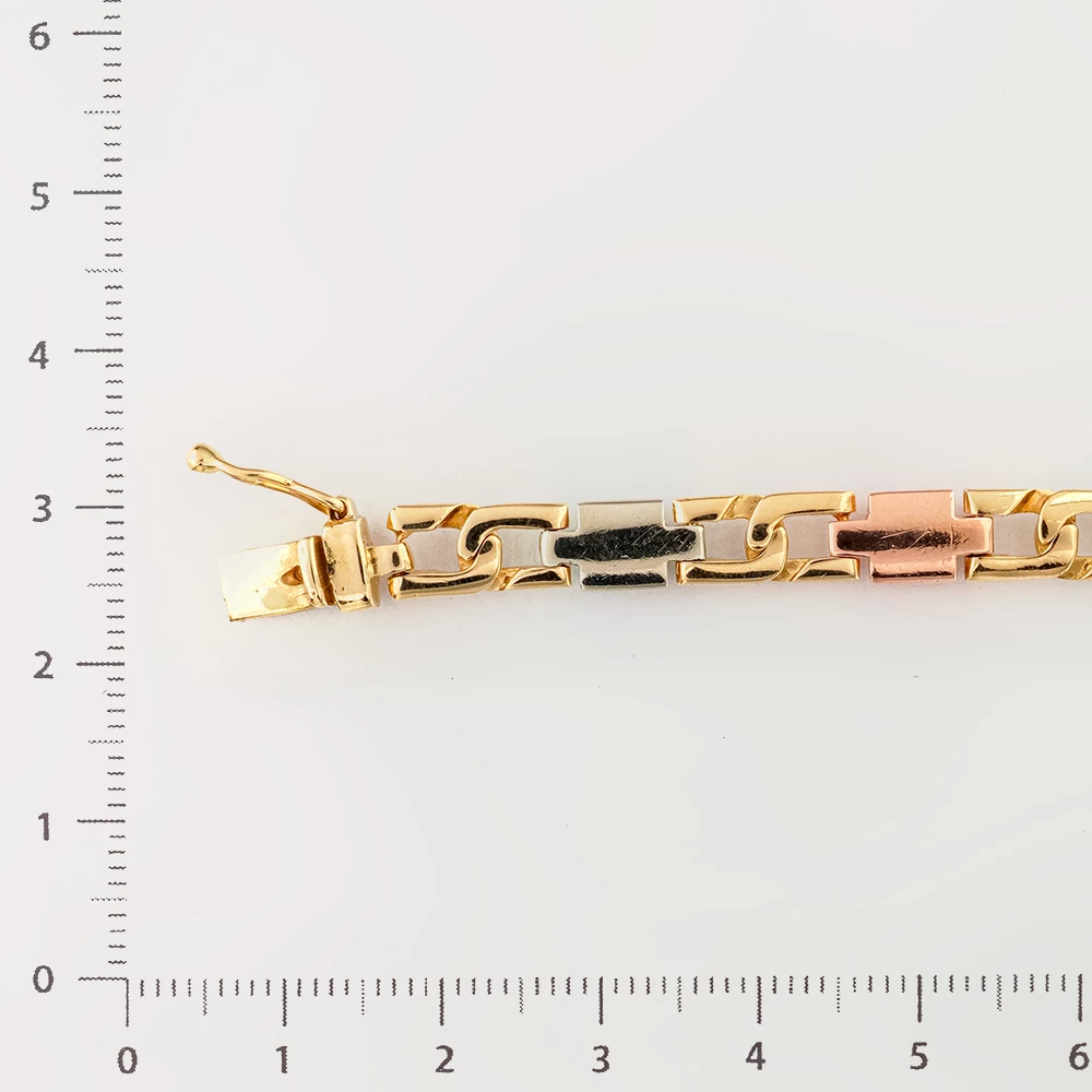 Браслет из красного золота 585 пробы