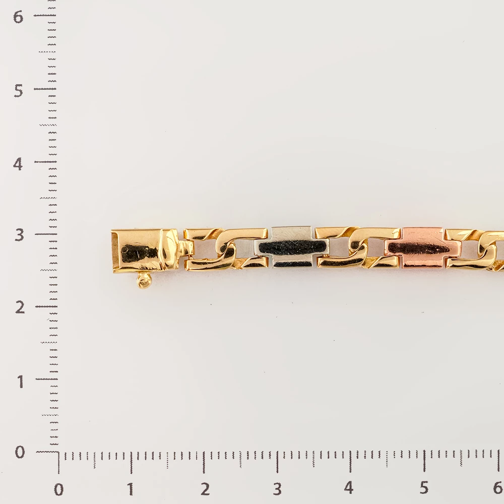 Браслет из красного золота 585 пробы